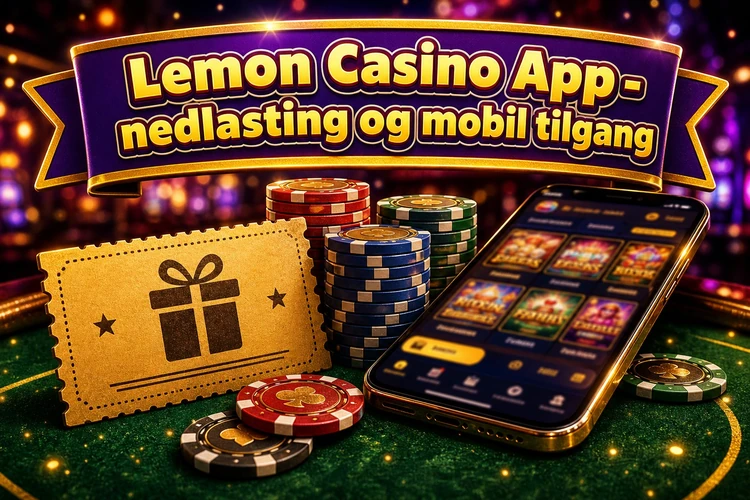 App Lemon Casino - nedlasting og mobil tilgang