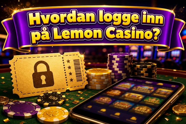 Hvordan logge inn på Lemon Casino?