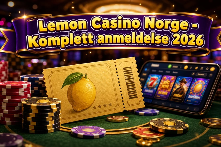 Lemon Casino Norge - Komplett anmeldelse 2026